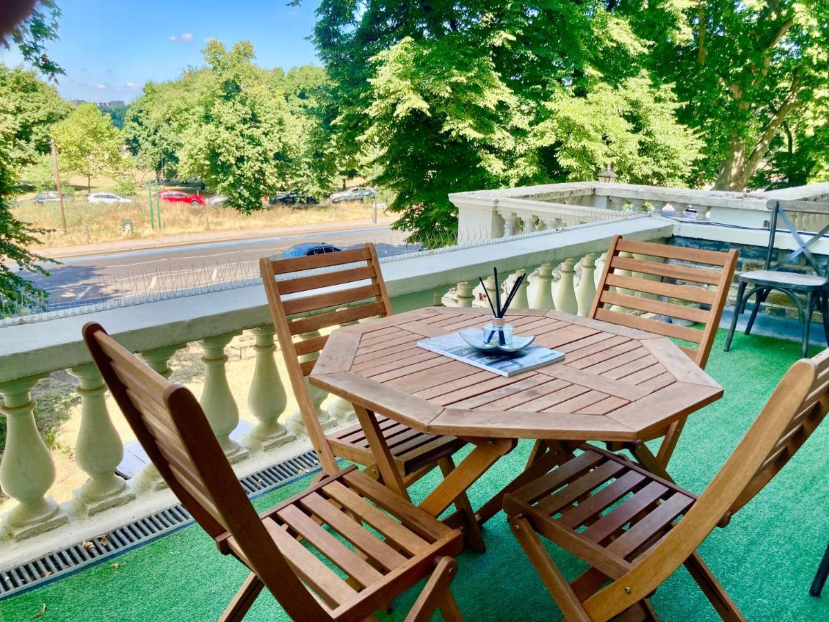 Large 2 Beds Flat Overlooking Clapham Common Park Londres Exterior foto